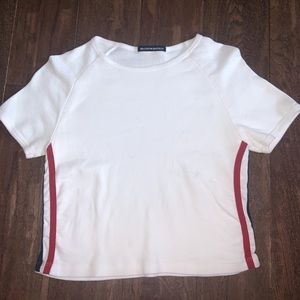 brandy melville cropped tee